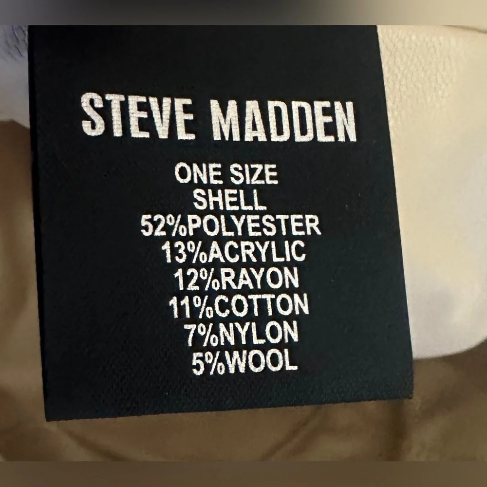 Steve Madden new tags